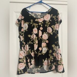 Show Me Your Mumu Floral Short Sleeve Top